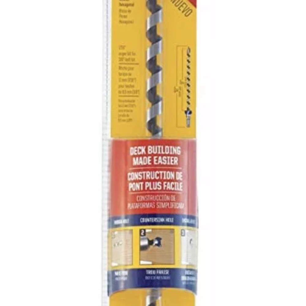 IRWIN Woodboring Auger Drill Bit